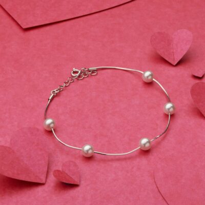 Premium Beads Bracelet (Silver)