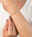 Shiny Motifs Bracelet (Silver)