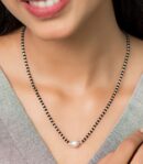 Single Pearl Mangalsutra (Silver)