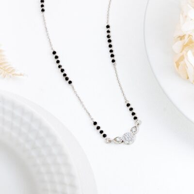 The Classic Elegance Mangalsutra (Silver)