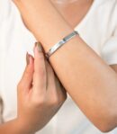 Simple Kada Bracelet (Silver)