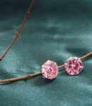 Pink Round Tops (Silver)