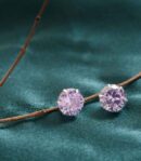 Lavender Round Tops (Silver)