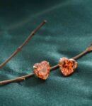 Saffron Heart Tops (Silver)