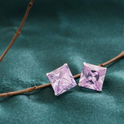 Lavender Square Tops (Silver)